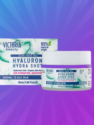 Hydra Shot hydrating face gel cream with hyaluronic acid new