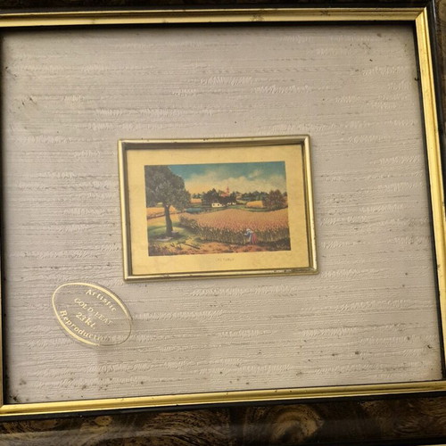 Frame 20x22 in 23 kt gold leaf used