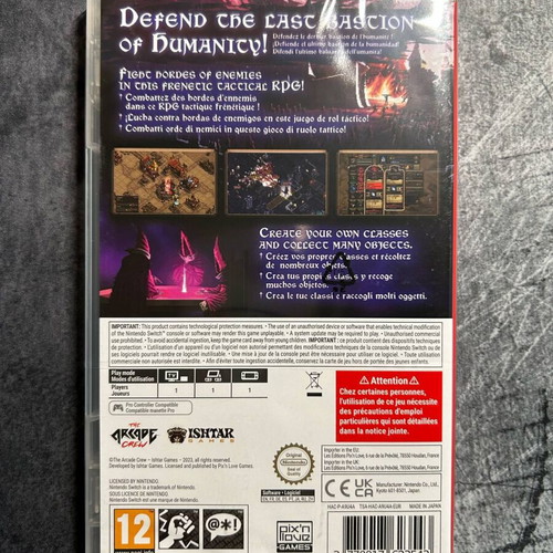 Nintendo Switch The Last Spell new sealed
