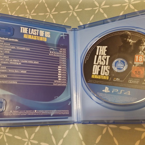 The Last Of Us PS4 Remastered like new