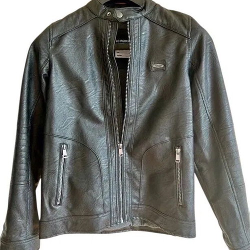 Boys' eco leather jacket LC Waikiki like new, size 146-152 cm