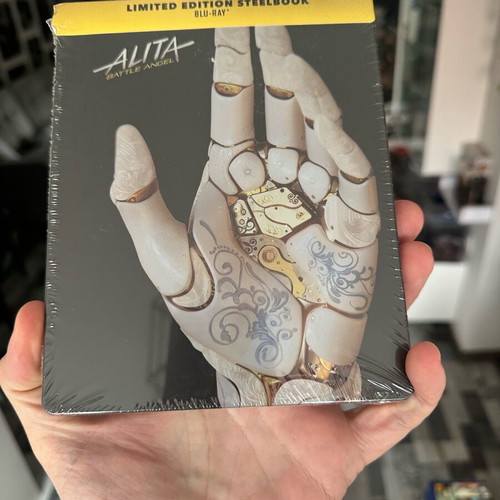 Alita Battle Angel Limited Edition Steelbook Blu-Ray new, dubbed, Greek edition