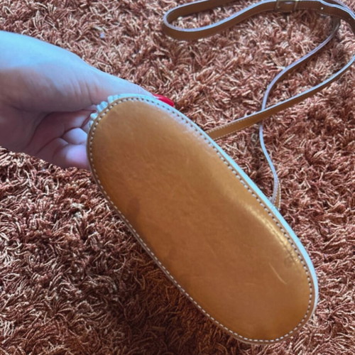 Valentino crossbody bag used, beige and brown