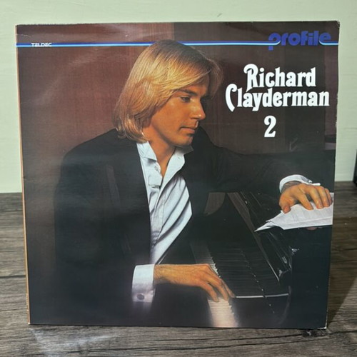 Richard Clayderman 2 vinyl record used, 1980 Germany edition