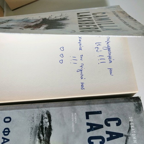 Camilla Lackberg book set of 5 used