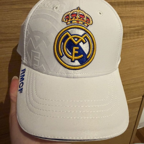 Real Madrid white cap, official product