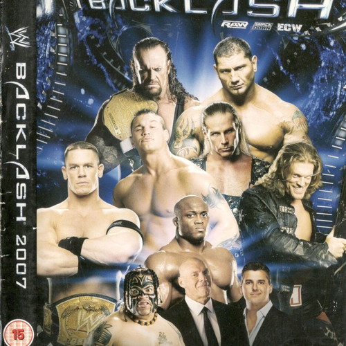 World Wrestling Backlash 2007 DVD used with subtitles