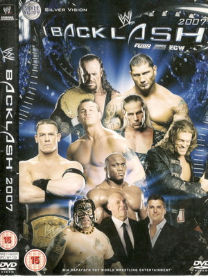 World Wrestling Backlash 2007 DVD used with subtitles