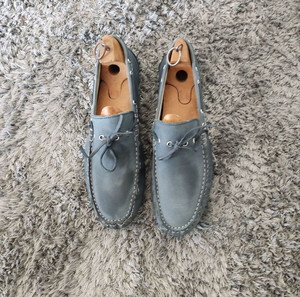 Παπούτσια Loafers suede blue