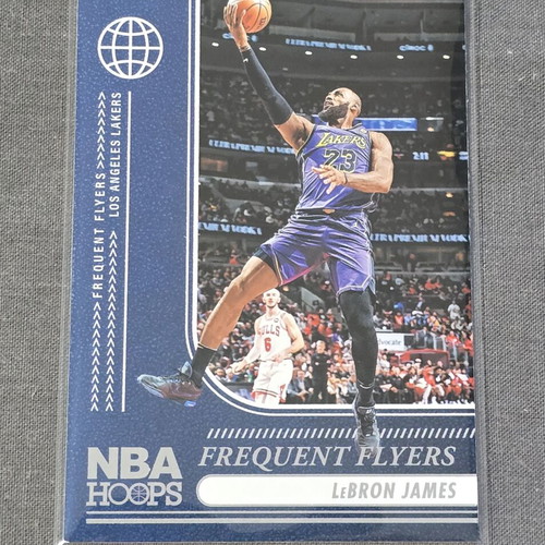 LeBron James Frequent Flyers NBA Hoops 2024-2025 card like new