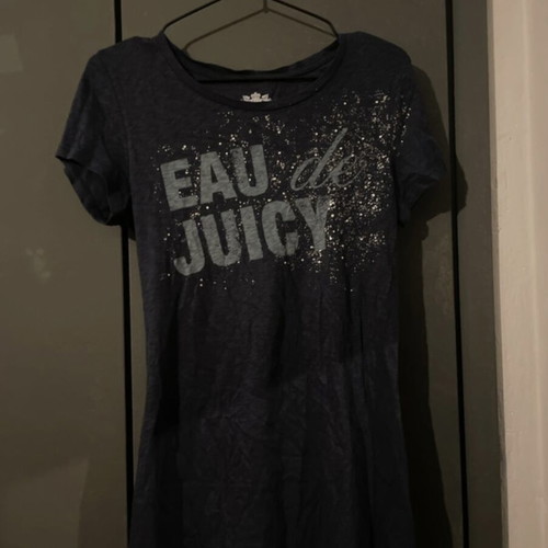 Juicy Couture T-shirt like new, blue and gold, size L