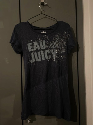 Juicy Couture T-shirt like new, blue and gold, size L