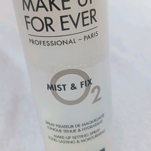 Make up for ever Mist & Fix used makeup setting spray without cap