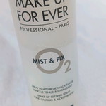 Make up for ever Mist & Fix used makeup setting spray without cap