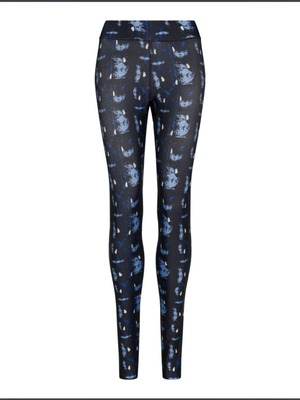 Printed leggings new with multicolor design, size XS-S
