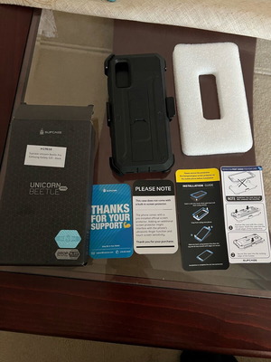 Galaxy S20 Supcase case like new