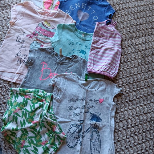 Summer clothes pack for 2-year-old girl like new