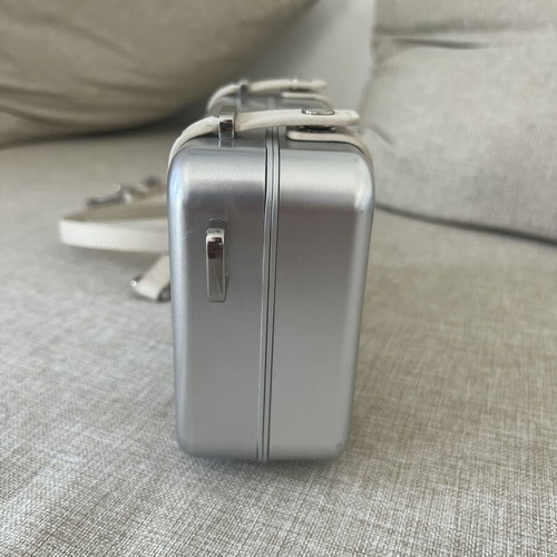 Dior x Rimowa Aluminum Clutch Like New, Gray