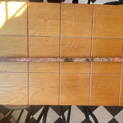 Old store door and window bars used, set of 2