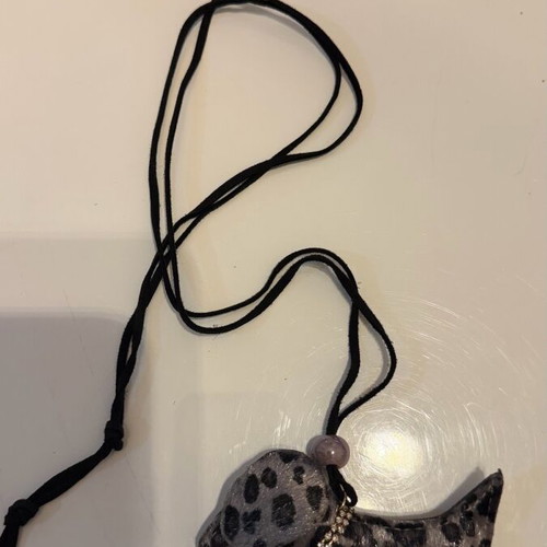 Necklace with dog pendant like new