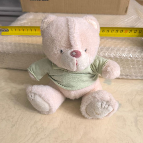 Stuffed bear with clothing like new TDB1012