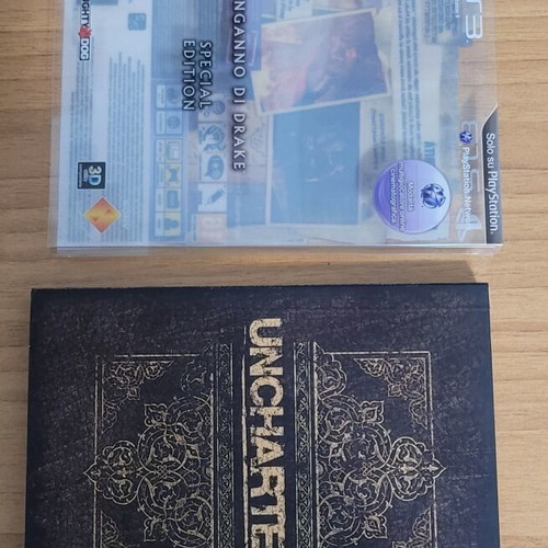 Uncharted 3 Special Edition PS3 game, Europe version