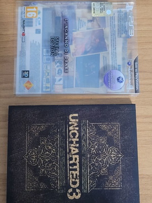 Uncharted 3 Special Edition PS3 game, Europe version