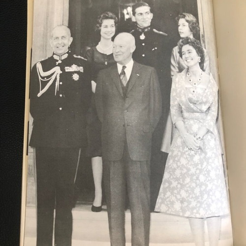 Commemorative album of Eisenhower visit 1959 used