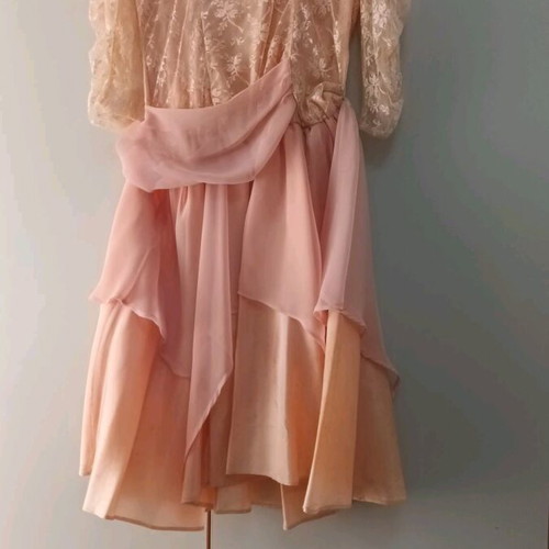 Evening vintage handmade dress like new