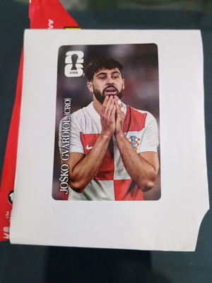 Αυτοκόλλητο Josko Gvardiol 2026 Panini Coca Cola καινούργιο