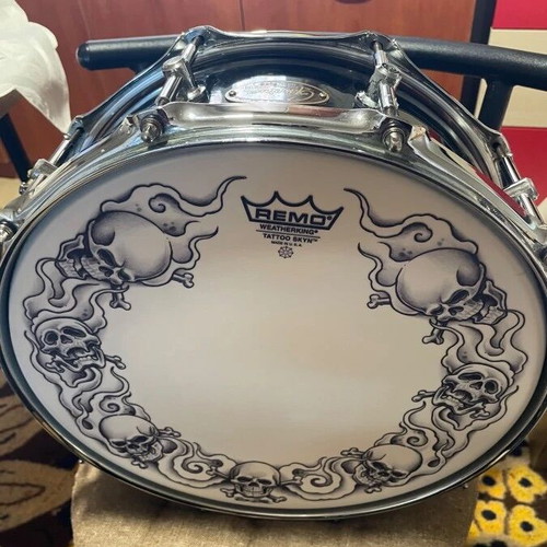 Gabriel Snare 14x5.5 Like New with 10 Lugs and New Skins