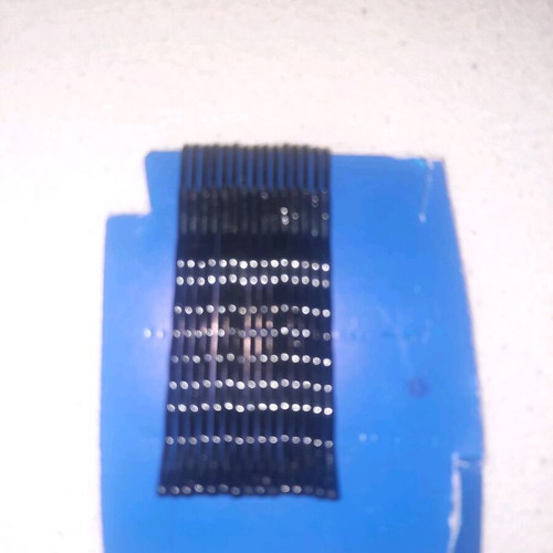 Hair clips new, black, pack of 15 large
