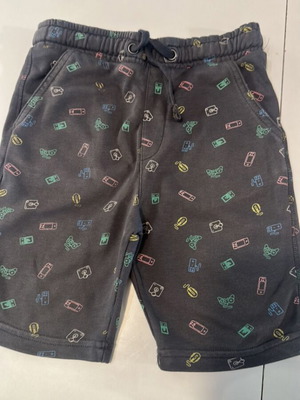 Παιδική βερμούδα Marks & Spencer σαν καινούργιο, σκούρο γκρι, ηλικία 8-9 ετών