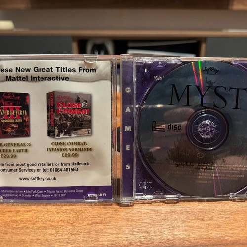 Myst PC like new, Jewel Case edition