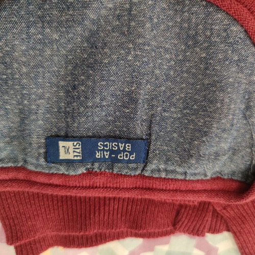 Pop-air men's sweatshirts XL like new, gray and red, set of 2