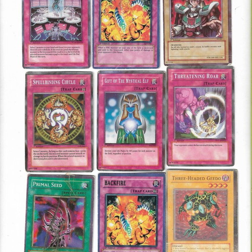Yu Gi Oh! card pack of 51 used, some cards with damage