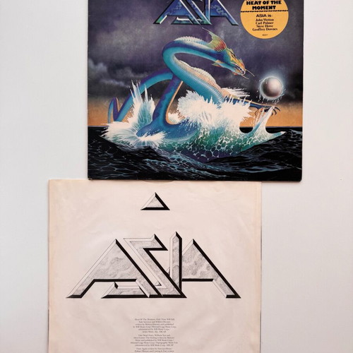 Asia LP Europe 1982 used, rock