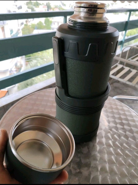 Σφραγισμενο Θερμος παγουρι inox 100 ωρών 5 λίτρα