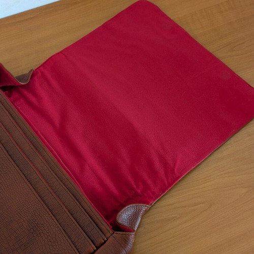 Leather camera bag like new