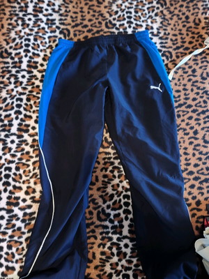 Мъжки спортен екип Puma употребяван, размер S, син