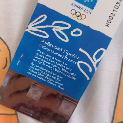 Olympic Games 2004 Athens Phoebus collectible t-shirt new medium