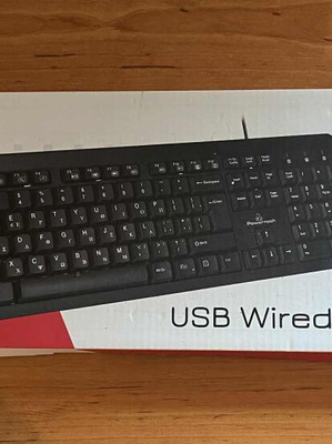 Powertech Wired Keyboard Greek Layout new