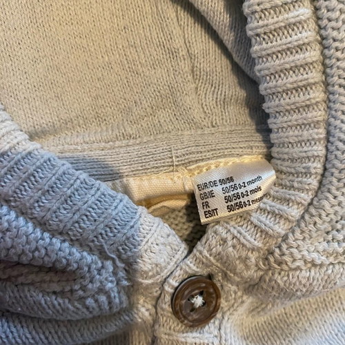 Lupilu jacket used, blue 0-2 months