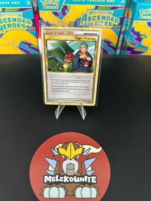 Sage's Training Pokemon Call of Legends 2011 used