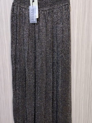 Φούστα Lynne μεταλλιζέ καινούργια, ψηλομέση maxi με ύφασμα lurex