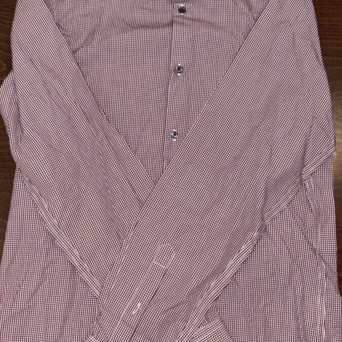 H&M striped shirt like new, size S, red multicolor