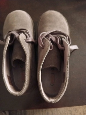 Crocodilino gray boots used size 33 in very good condition
