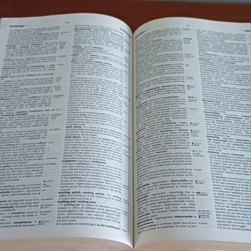 English Dictionary Collins Cobuild used, 1950 pages