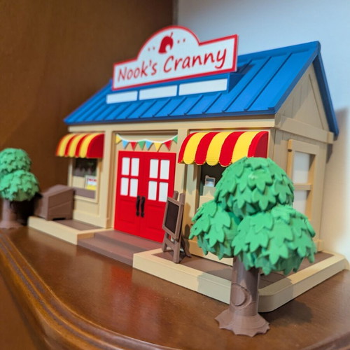 Nook's Cranny Animal Crossing playset like new