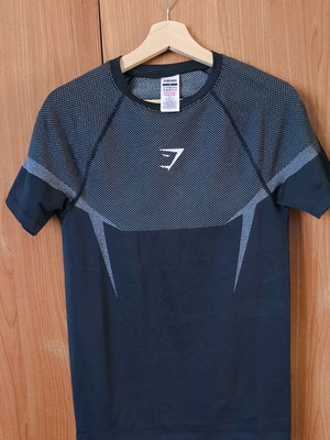 Gymshark Onyx 5.0 T-shirt brand new, size M, black-gray